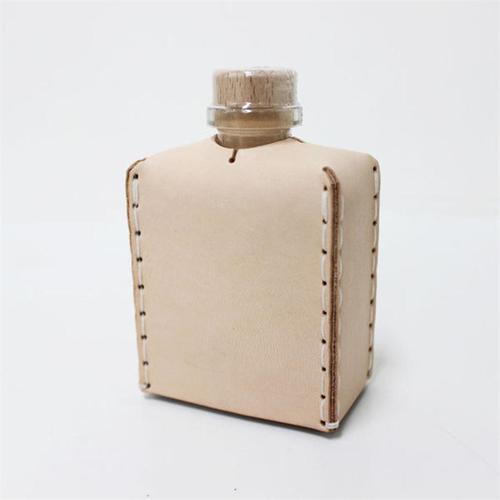 pu皮革香水瓶皮套 便携香水瓶皮革外包装盒 香水保护壳皮革制品